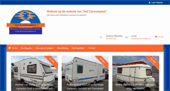 Desktop Screenshot of hetcaravanplein.nl